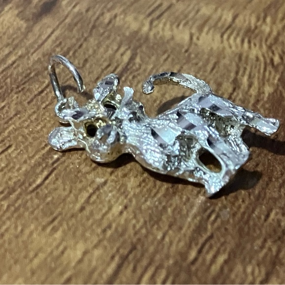 *🧡3/20$*NWOT* Sterling Silver Cat Pendant - Picture 5 of 5